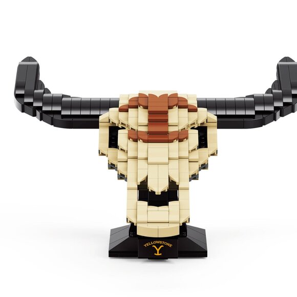 Yellowstone Steer Skull (563 Pcs.) Brickcraft 2023 Brick Building Set - Picture 4 of 5